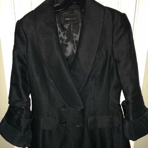BCBG long double breasted suit coat